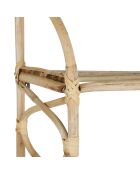 Etagère murale 2 niveaux Splendeur naturel - 60x56x19 cm