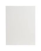 Chevet avec tiroir Adela blanc/naturel - 40x30x54 cm