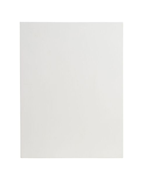 Chevet avec tiroir Adela blanc/naturel - 40x30x54 cm