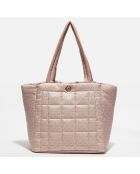 Cabas Lilah rose clair - 43x29x17 cm