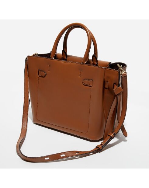 Bolso Hamilton Legacy de piel camel, 40 x 25,5 x 15 cm
