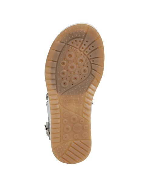 Sandales en Cuir Rebecca blanches