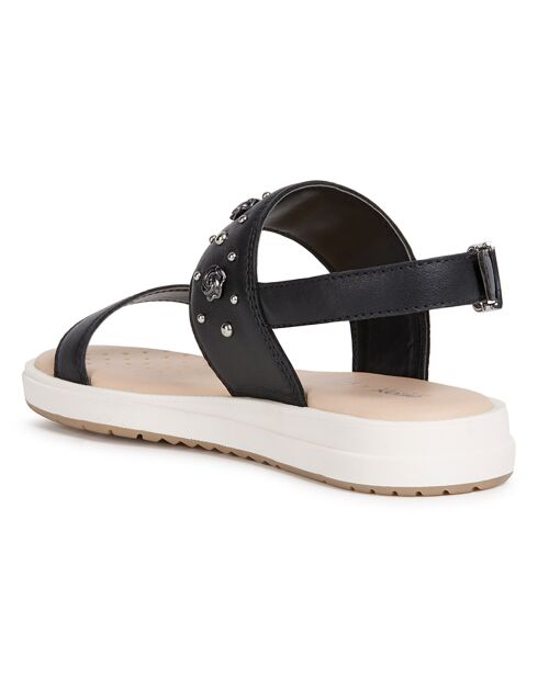 Sandales en Cuir Rebecca noires