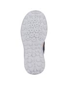 Sandales Vaniett bleu marine/rouge