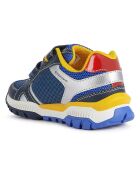 Baskets Tuono Super Mario bleu marine/jaune