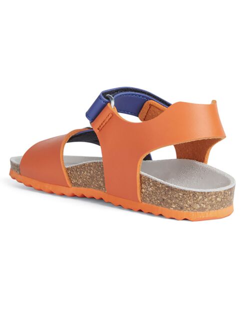 Sandales Ghita orange/royal