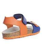 Sandales Ghita orange/royal