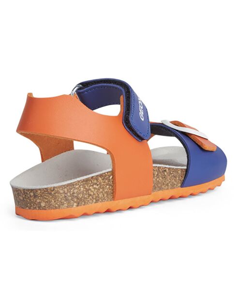 Sandales Ghita orange/royal