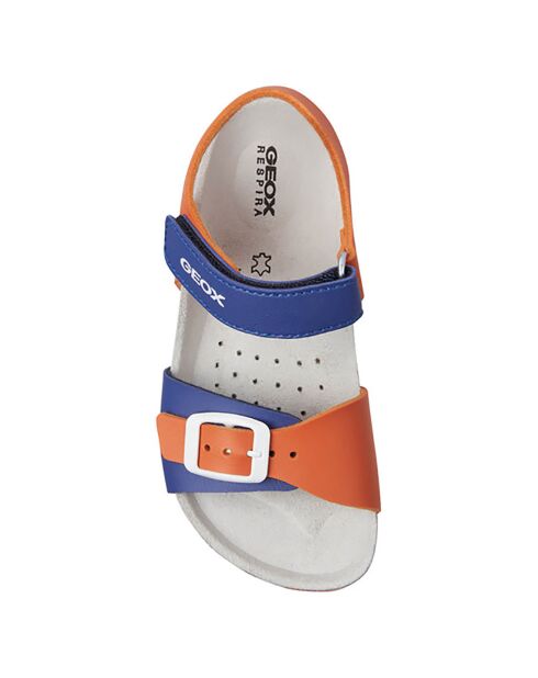 Sandales Ghita orange/royal