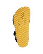 Sandales Ghita marine/jaune
