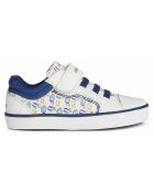 Wit/blauwe Gisli sneakers