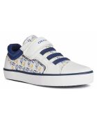 Wit/blauwe Gisli sneakers