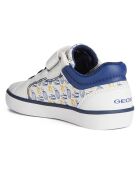 Wit/blauwe Gisli sneakers
