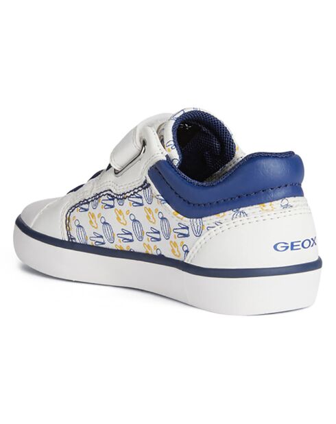 Weiß/blaue Gisli Sneakers