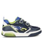 Baskets Inek bleu marine/citron