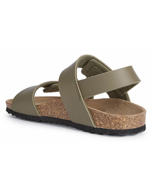 Sandales Ghita kaki