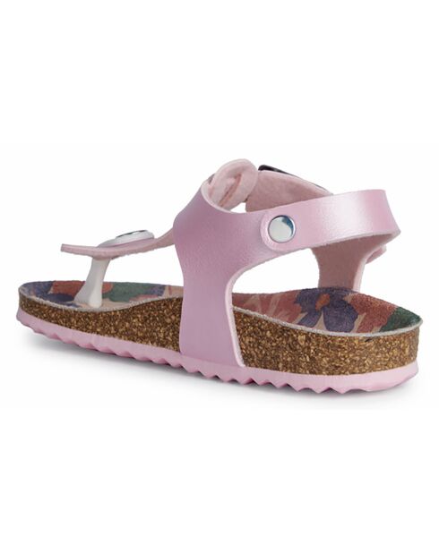 Sandales Adriel roses