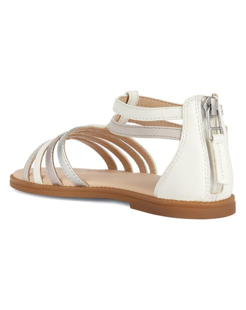 Sandales Karly blanc/rose clair