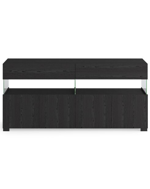 Buffet float 4a noir - 81x172x40 cm