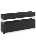 Buffet float 4a noir - 81x172x40 cm