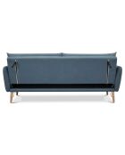 Canapé/lit cigo bleu - 210x86x86 cm