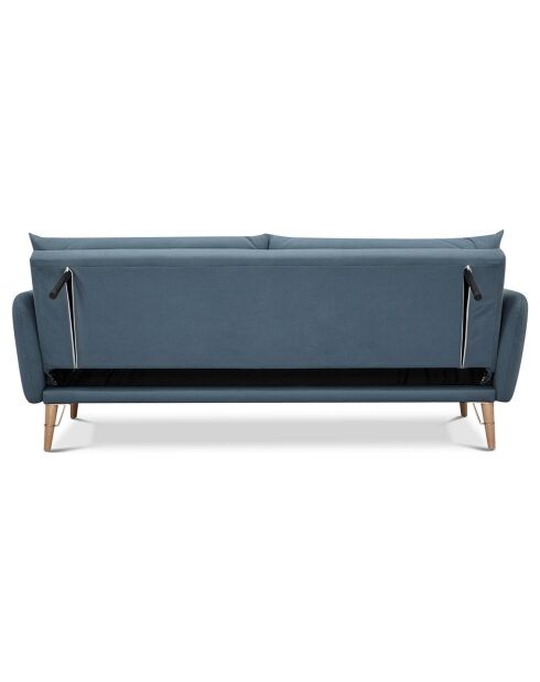 Canapé/lit cigo bleu - 210x86x86 cm