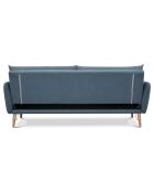 Canapé/lit cigo bleu - 210x86x86 cm