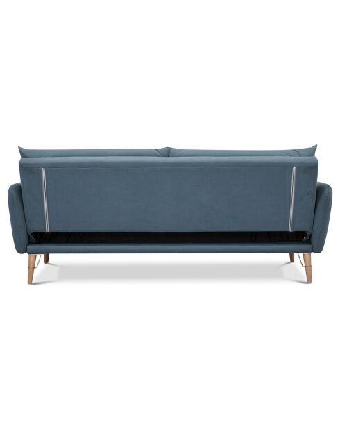 Canapé/lit cigo bleu - 210x86x86 cm