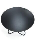Table hula hoop ardesia noire