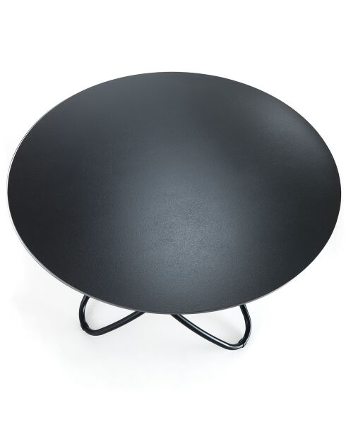 Table hula hoop ardesia noire