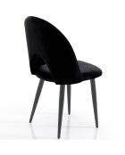 4 Chaises nail black noires - 87x48x54 cm