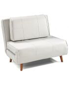 Fauteuil/ lit shift blanc - 100x85x80 cm