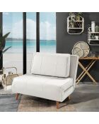 Fauteuil/ lit shift blanc - 100x85x80 cm