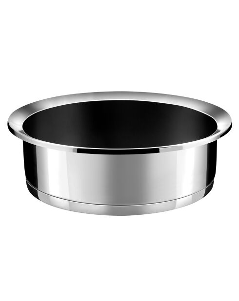 Sauteuse + couvercle + 2 anses amovible Ycône induction - D.24 cm