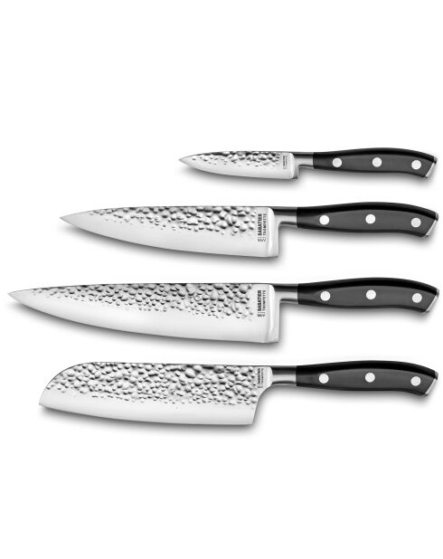 4 Couteaux de cuisine Carbon