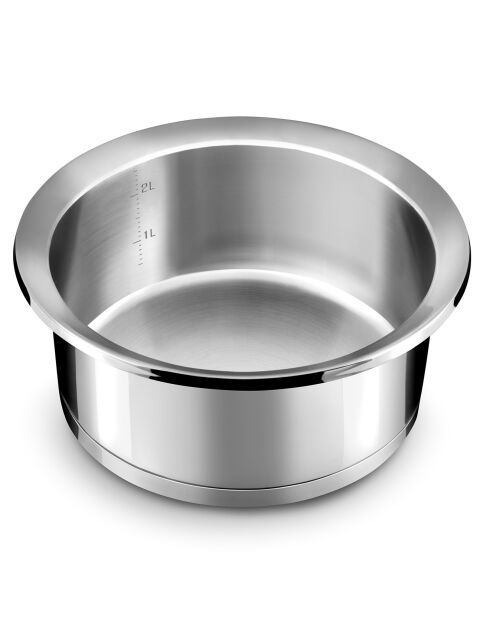2 Casseroles + poignée amovible Ycône induction