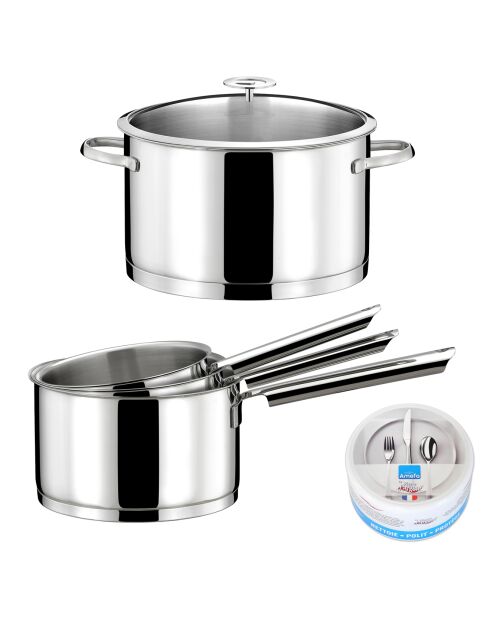 Batterie de cuisine Elysée induction - 6 pièces