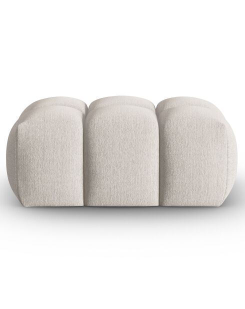 Pouf Lorella beige - 85x60x40 cm