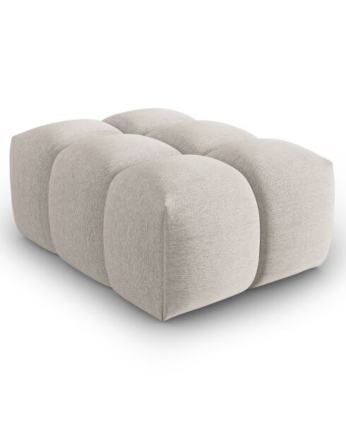Pouf Lorella beige - 85x60x40 cm