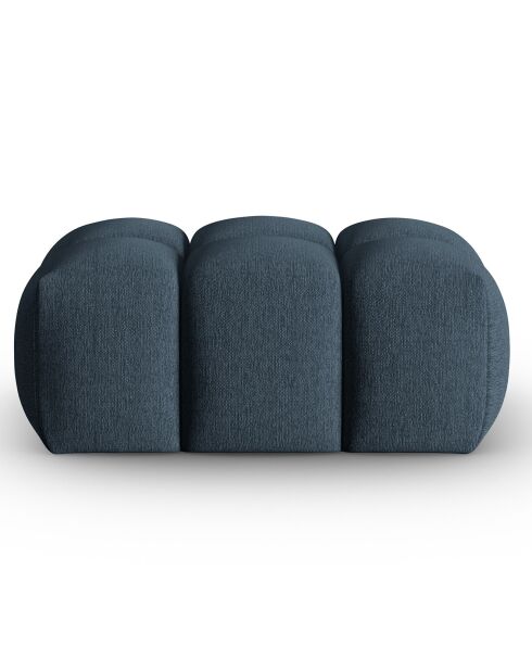 Pouf Lorella bleu foncé - 85x60x40 cm