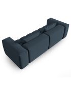 Canapé Modulaire Lorella 3 Places bleu foncé - 230x85x70 cm