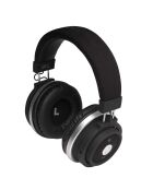 bth-250 zwarte draadloze bluetooth koptelefoon