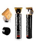 Tondeuse sans fil avec ecran led dragon noire