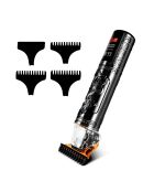 Tondeuse sans fil avec ecran led dragon noire