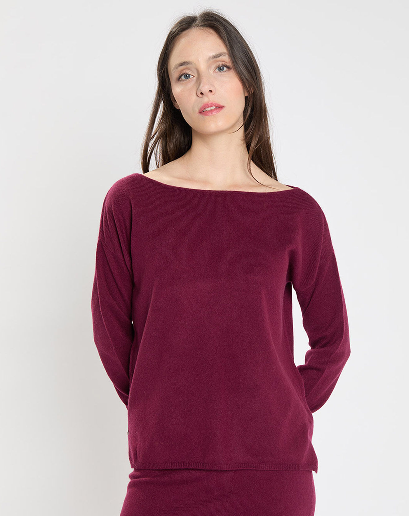 Pull 100% Cachemire Douille barolo - Vente privée A Poil Cashmere ...