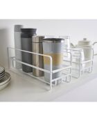 Support pour tasses et verres Tower blanc - 11x33.2x12 cm