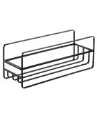 Support pour tasses et verres Tower noir - 11x33.2x12 cm
