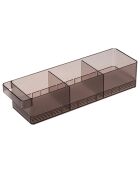 Schwarze Eierschale für den Kühlschrank - 37,5 x 11 x 8,2 cm