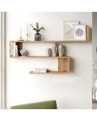 Étagère Wl10-A pin atlantique - 120x71.4x14.5 cm