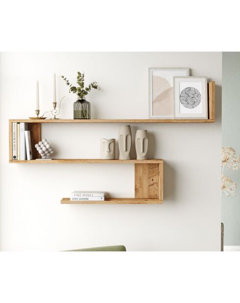 Étagère Wl10-A pin atlantique - 120x71.4x14.5 cm